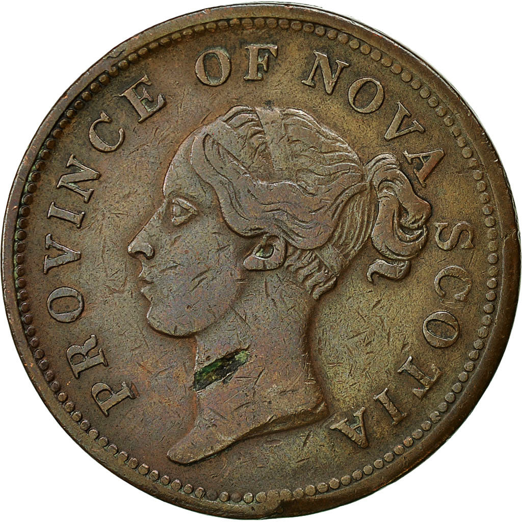jeton, NOVA SCOTIA, 1 Penny Token, 1840, Royal Canadian Mint, Ottawa, TTB