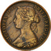 Münze, NOVA SCOTIA, Cent, 1861, Royal Canadian Mint, Ottawa, SS+, Bronze
