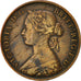 Coin, NOVA SCOTIA, Cent, 1861, Royal Canadian Mint, Ottawa, AU(50-53), Bronze