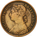 Monnaie, Grande-Bretagne, Victoria, Farthing, 1886, TTB, Bronze, KM:753