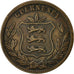 Monnaie, Guernsey, 8 Doubles, 1874, Heaton, Birmingham, TTB, Bronze, KM:7