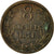 Moneda, Guernsey, 8 Doubles, 1874, Heaton, Birmingham, MBC, Bronce, KM:7