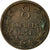 Coin, Guernsey, 8 Doubles, 1874, Heaton, Birmingham, EF(40-45), Bronze, KM:7
