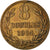 Munten, Guernsey, 8 Doubles, 1914, Heaton, Birmingham, ZF+, Bronze, KM:14