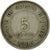 Monnaie, BRITISH NORTH BORNEO, 5 Cents, 1903, Heaton, Birmingham, TTB