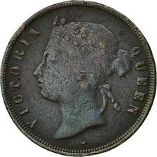 Coin, Straits Settlements, Victoria, Cent, 1875, Soho Mint, VF(20-25), Copper