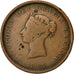 gettoni, NUOVO BRUNSWICK, 1 Penny Token, 1843, Royal Canadian Mint, Ottawa, MB