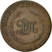 token, Great Britain, MIDDELSEX, Halfpenny Token, 1797, EF(40-45), Copper