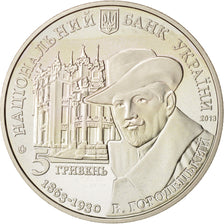 Coin, Ukraine, 5 Hryven, 2013, Kyiv, MS(64), Copper-nickel