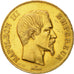 Moneda, Francia, Napoleon III, Napoléon III, 100 Francs, 1858, Paris, MBC+