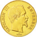 Coin, France, Napoleon III, 100 Francs, 1858, Paris, AU(55-58), Gold, KM 786.1