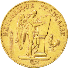 Monnaie, France, Génie, 20 Francs, 1889, Paris, TTB+, Or, KM:825, Gadoury:1063