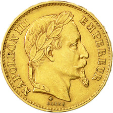 Coin, France, Napoleon III, Napoléon III, 20 Francs, 1869, Strasbourg