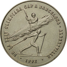 Moneta, Andorra, 2 Diners, 1987, SPL, Rame-nichel, KM:46.1