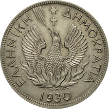 Coin, Greece, 5 Drachmai, 1930, Brussels, MS(63), Nickel, KM:71.2