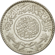 Coin, Saudi Arabia, UNITED KINGDOMS, 1/2 Riyal, 1935, MS(63), Silver, KM:17