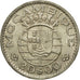 Moneta, Mozambik, 20 Escudos, 1966, AU(55-58), Srebro, KM:80a