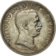 Monnaie, Italie, Vittorio Emanuele III, 2 Lire, 1916, Rome, SUP, Argent, KM:55