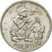 Moneta, San Marino, 500 Lire, 1975, MS(60-62), Srebro, KM:48