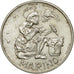 Coin, San Marino, 500 Lire, 1975, MS(60-62), Silver, KM:48