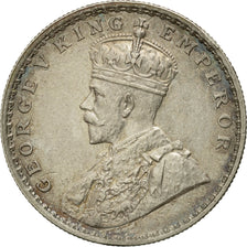 Coin, INDIA-BRITISH, George V, Rupee, 1914, Calcutta, AU(50-53), Silver, KM:524