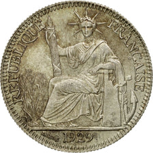 Monnaie, FRENCH INDO-CHINA, 10 Cents, 1929, Paris, SUP+, Argent, KM:16.1