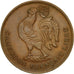 Moneda, Camerún, Franc, 1943, Pretoria, MBC+, Bronce, KM:7
