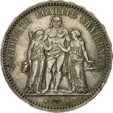 Coin, France, Hercule, 5 Francs, 1873, Paris, AU(55-58), Silver, KM:820.1