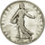 Moneta, Francia, Semeuse, 2 Francs, 1904, Paris, MB+, Argento, KM:845.1