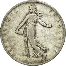 Münze, Frankreich, Semeuse, 2 Francs, 1909, Paris, SS, Silber, KM:845.1