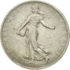 Münze, Frankreich, Semeuse, 2 Francs, 1909, Paris, SS+, Silber, KM:845.1