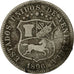 Coin, Venezuela, 12-1/2 Centimos, 1896, VF(30-35), Copper-nickel, KM:28