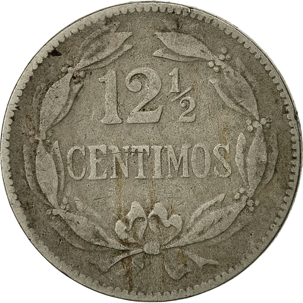 Moneta, Venezuela, 12-1/2 Centimos, 1948, Philadelphia, MB, Rame-nichel, KM:30a