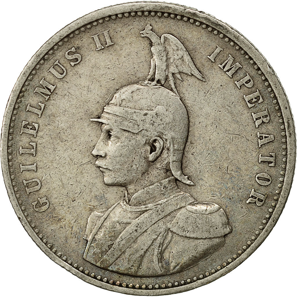 Monnaie, GERMAN EAST AFRICA, Wihelm II, Rupie, 1898, TB+, Argent, KM:2
