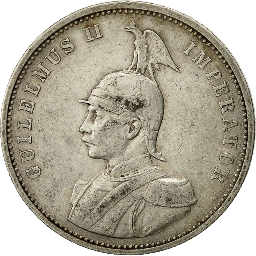 Coin, GERMAN EAST AFRICA, Wihelm II, Rupie, 1898, EF(40-45), Silver, KM:2