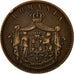 Coin, Romania, Carol I, 10 Bani, 1867, EF(40-45), Copper, KM:4.2