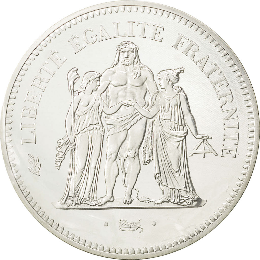 Coin, France, 50 Francs, 1980, Pessac, MS(65-70), Silver, KM:P680