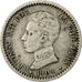 Coin, Spain, Alfonso XIII, 50 Centimos, 1904, Madrid, EF(40-45), Silver, KM:723