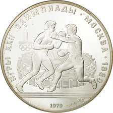 Coin, Russia, 10 Roubles, 1979, Moscow, MS(65-70), Silver, KM:170