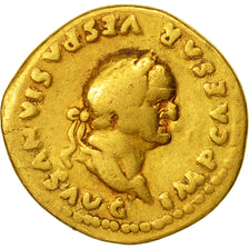 Moneda, Vespasian, Aureus, 75-79, Rome, BC+, Oro, RIC:121