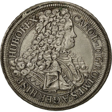Coin, Austria, Karl (Charles) VI, Thaler, 1716, Vienna, AU(55-58), Silver