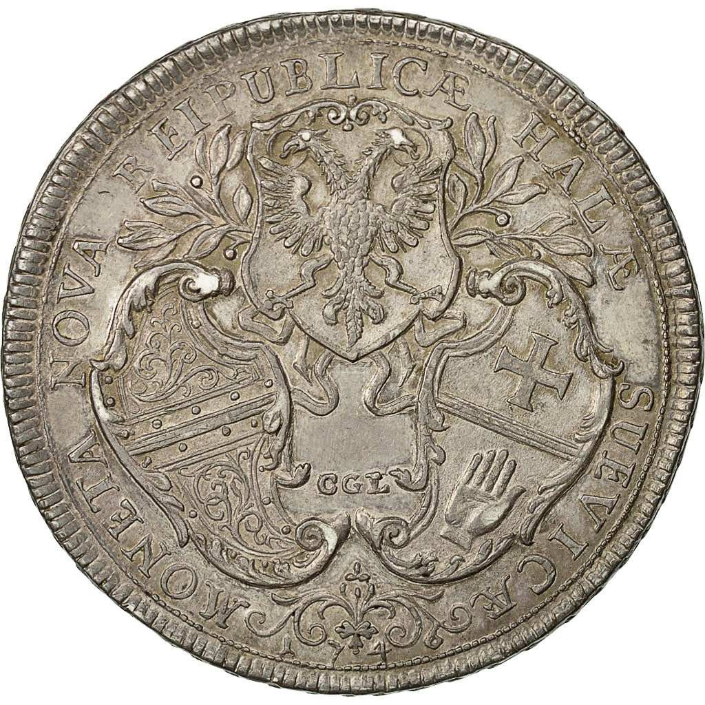 Monnaie, Etats allemands, HALL, Thaler, 1746, Hall, TTB+, Argent, KM:32