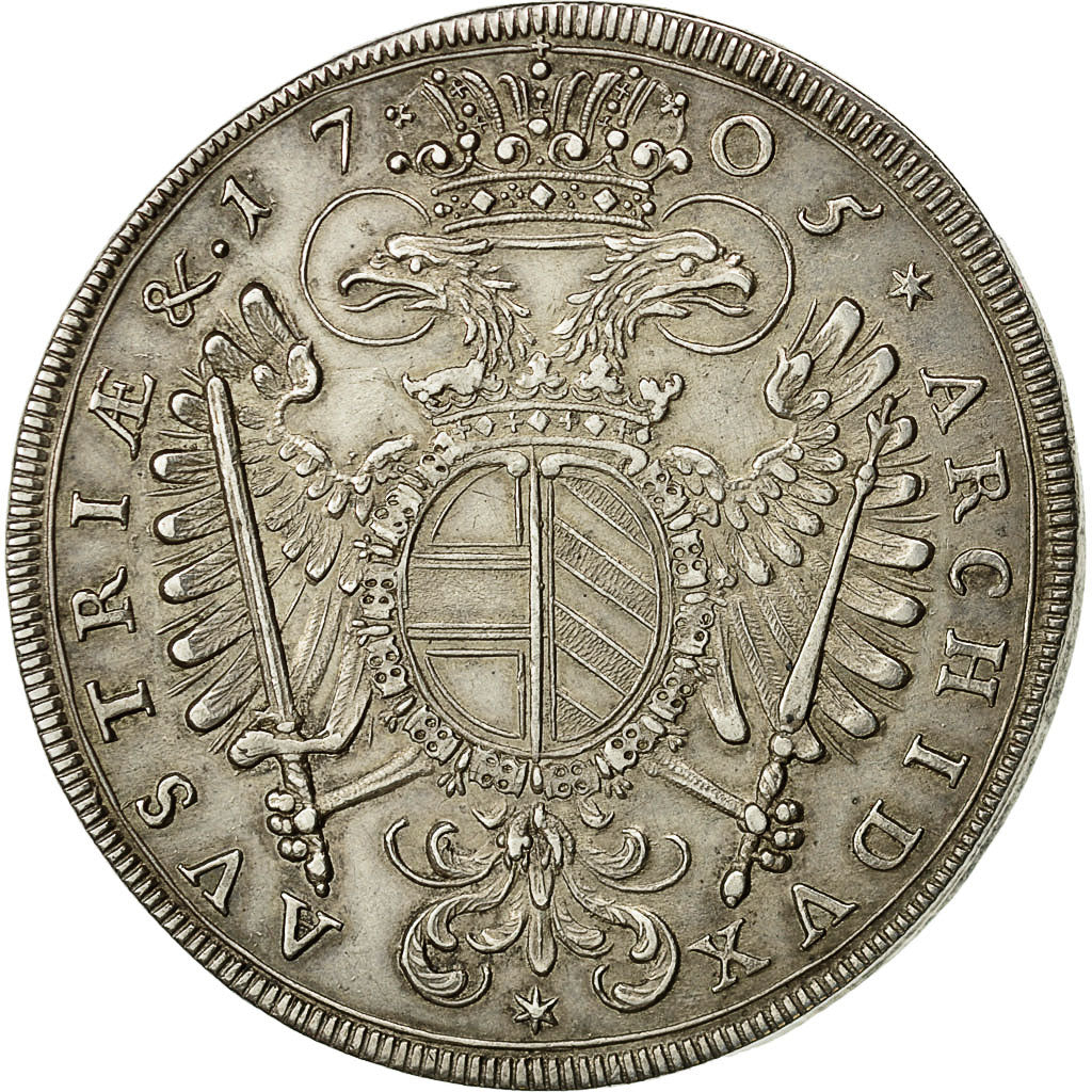 Coin, Austria, Joseph I, Thaler, 1705, Munich, MS(60-62), Silver, KM:1441