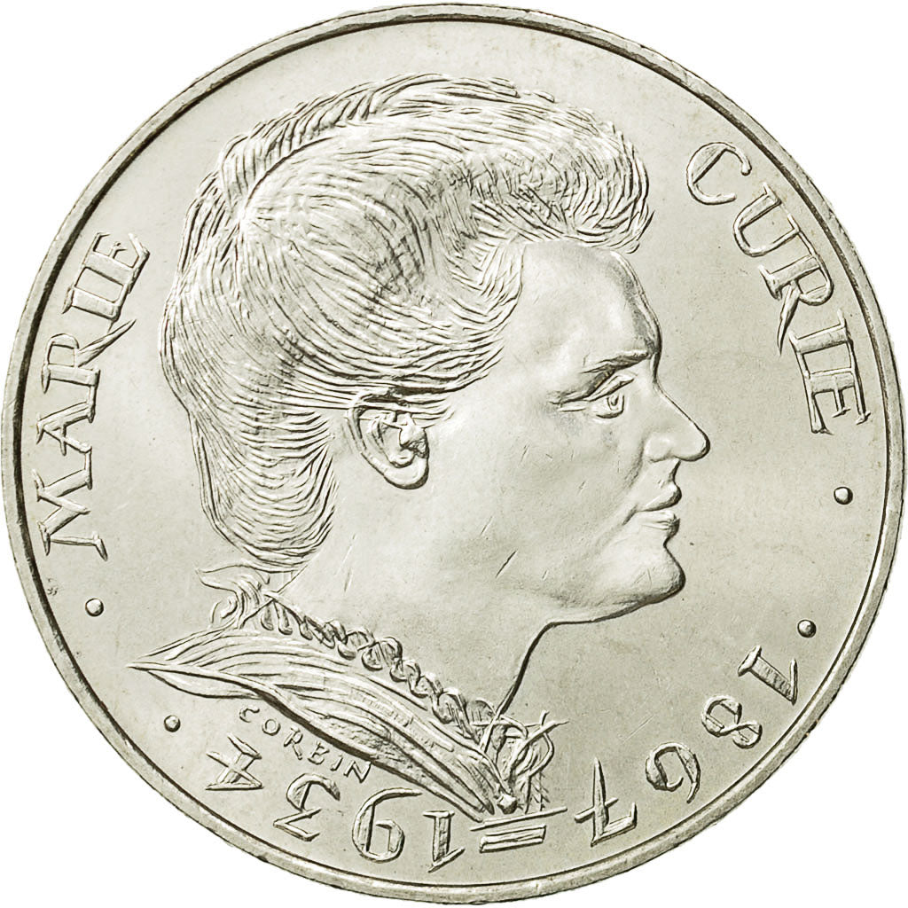 Monnaie, France, Marie Curie, 100 Francs, 1984, SPL, Argent, KM:955, Gadoury:899