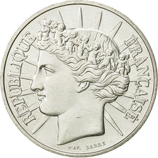 Munten, Frankrijk, Fraternité, 100 Francs, 1988, PR+, Zilver, KM:966