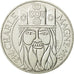Moneta, Francia, Charlemagne, 100 Francs, 1990, SPL, Argento, KM:982