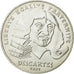 Coin, France, Descartes, 100 Francs, 1991, MS(60-62), Silver, KM:996