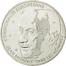 Coin, France, Jean Monnet, 100 Francs, 1992, MS(60-62), Silver, KM:1120