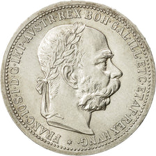 Coin, Austria, Franz Joseph I, Corona, 1896, MS(60-62), Silver, KM:2804