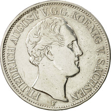 Coin, German States, SAXONY-ALBERTINE, Friedrich August II, Thaler, 1848